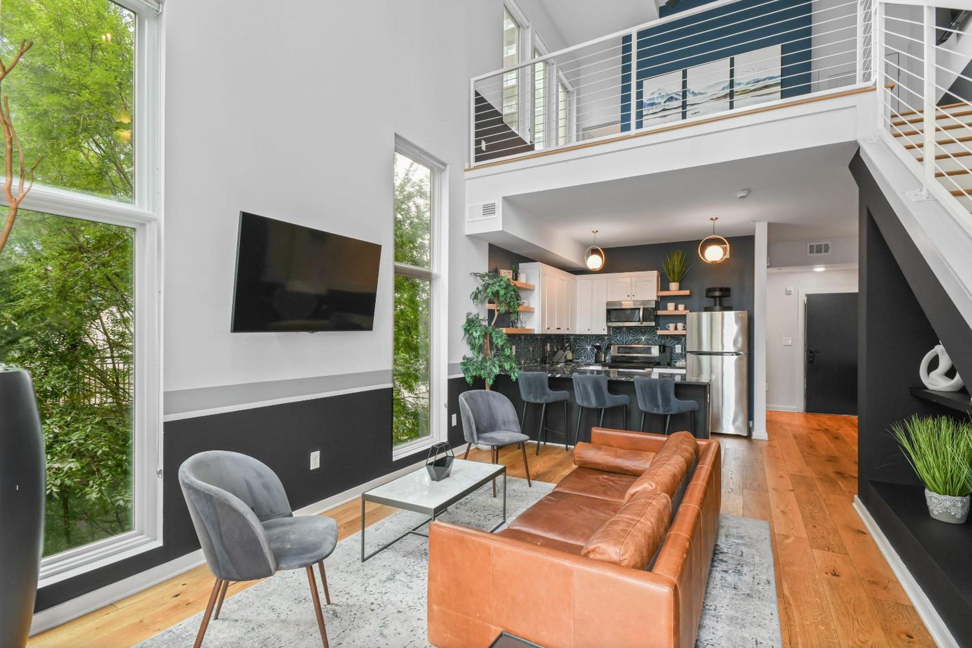 Apartament Stupendous Heart Of Piedmont Park Two Story Loft Atlanta Zewnętrze zdjęcie