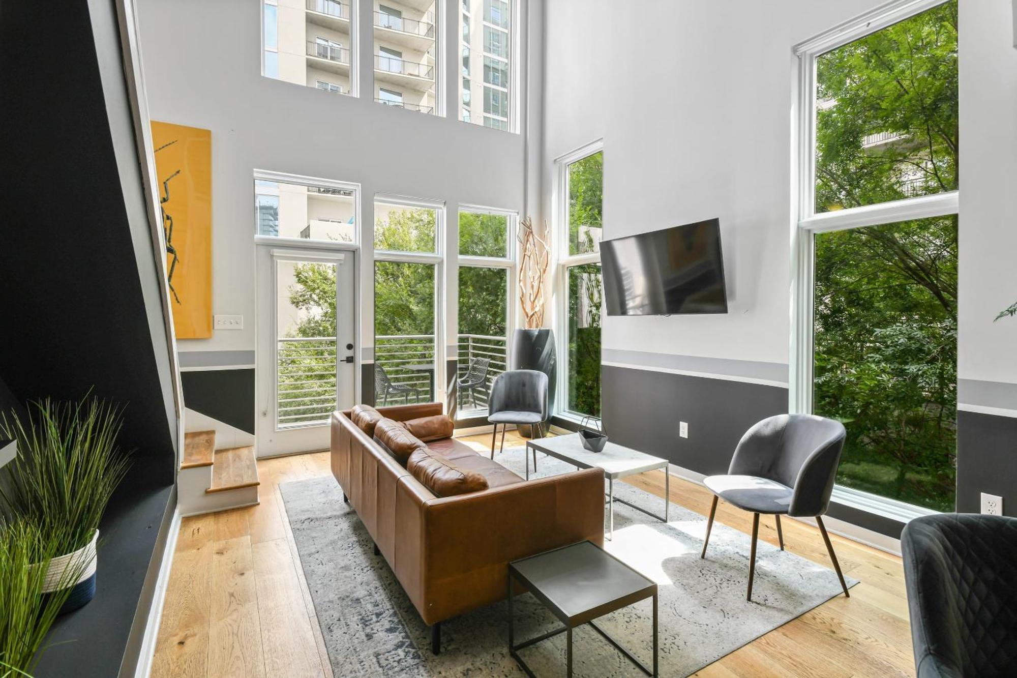 Apartament Stupendous Heart Of Piedmont Park Two Story Loft Atlanta Zewnętrze zdjęcie